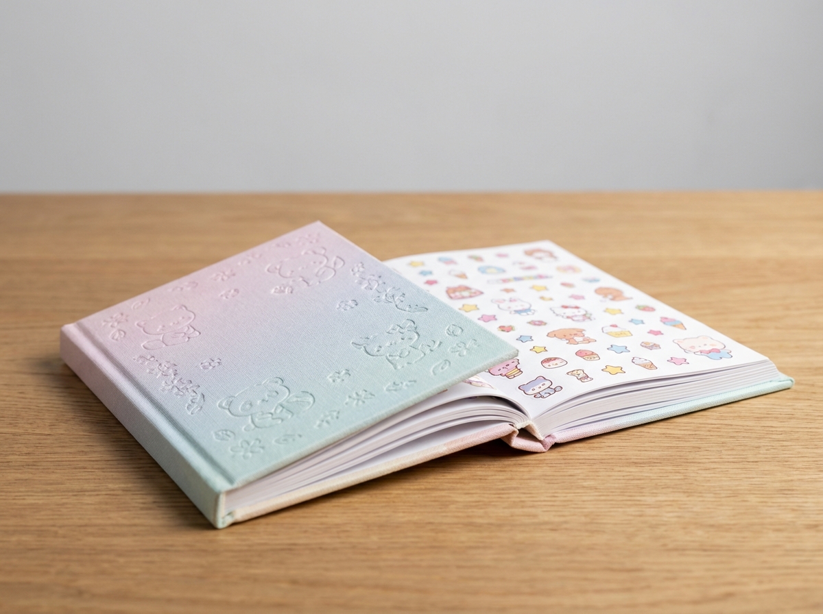 シール帳 女の子のイメージ画像