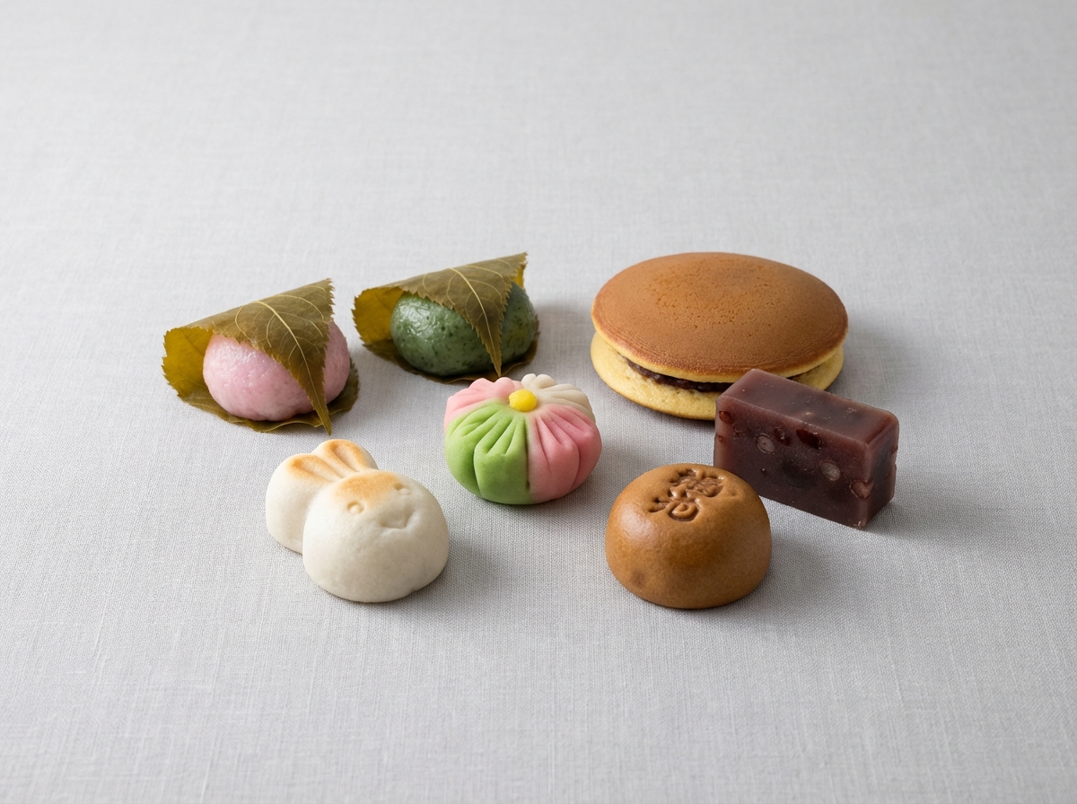 各種和菓子セットのイメージ画像