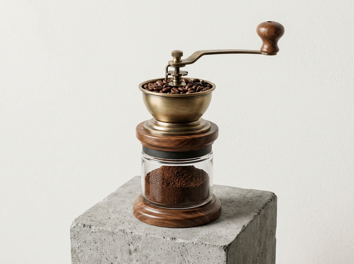 手挽きコーヒーミルのイメージ画像
