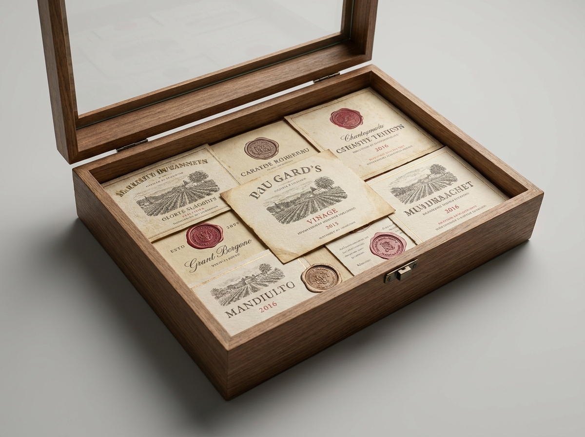 ワインラベルコレクションのイメージ画像