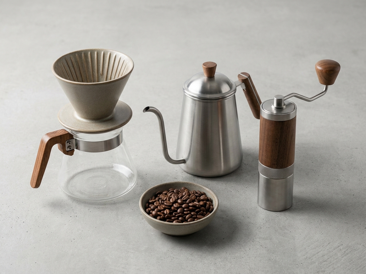 コーヒー用品セットのイメージ画像